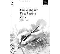 Abrsm music theory past papers 2014: grade 4 livre sur la musique