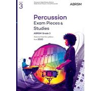 ABRSM Percussion Exam Pieces & Studies, ABRSM Grade 3 (Sheet Music)