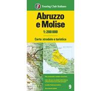 Abruzzo e Molise 1:200.000. Carta stradale e turistica. Ediz. multilingue