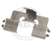 ABS 1666Q Kit di Pastiglie per freno a disco