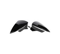 ABS Cappuccio Specchio Esterno Per SEAT Leon Lion 5F 2012 2013 2014 2015 2016 2017 2018 2019 2020 Cappuccio Specchietto Retrovisore(Gloss Black)