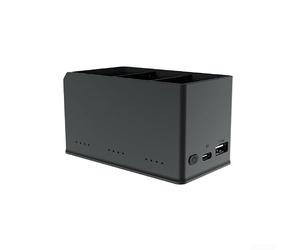 ABS Caricatore a due vie per DJI per mini 5Pro Smart ABS caricabatterie a | Carica tre batterie contemporaneamente, ingresso da 100 W, massima efficienza per voli lunghi