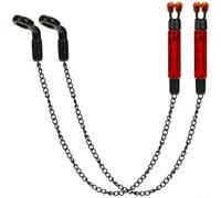 ABS Carp Bite Indicatore Set Rosso Blu Verde Impermeabile Design | Segnale wireless, luce notturna a LED, rilevamento sensibile, set da 2, design antivento