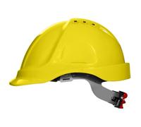 ABS Casco di sicurezza - EN 397 Elmetto Antinfortunistica - Casco Antinfortunistica - Elmetto Da Cantiere - Giallo