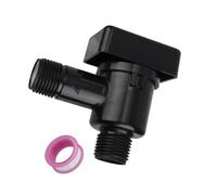 ABS Check Valvole Includere PTFE Tape & Manuale di Installazione Verticale Adattatore di Trasporto Perdita Per Serbatoi Nera Flushing Sistemi Acqua Sistema Anti Sifone Valvole