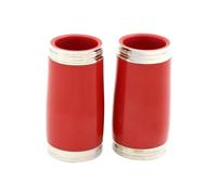 ABS Colore Clarinetto Sezione Clarinetto Tubo Metallo Argento Bordo Clarinetto Clarinetto Accordatura Accessori Per Strumenti A Fiato (Color : Crimson)