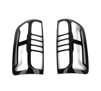 ABS Compatible For Chevrolet Colorado 2014 2015 2016 2017 2018 2019 2020 2021 Car Rear Tail Light Lamp Taillight Decoration Cover(Black)