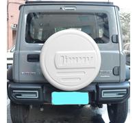 ABS, Copriruota Scorta per Auto, Custodia Morbida Custodia Protettiva, Styling a Guscio Tartaruga, Accessori Decorazione Retrofit Esterni, Per Suzuki Jimny JB64 Sierra JB74W 2019 2020,white