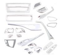 ABS cromato Interni auto pannello centrale cornice Decorazione Copertura Trim Adesivo Adatto per BMW Serie 1 2 F20 F21 F22 F23 2012-2019