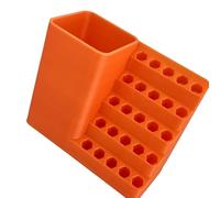 ABS Drill Bit Case 20-100 opzioni foro leggero strumento Storage Box Per Garage & Officina Utilizzare Drill Bit Organizer