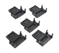 ABS Faro Staffa Clip 22-26mm Diametro Nero (base lampada) | Per materiale ABS resistente, finitura nera, dimensioni 10x5x3cm, design leggero, sostituisce le clip originali perse