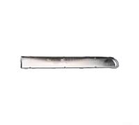 ABS Front Bumper Cover Trim Silver Pair per fiat 500 2007-15 | Lower bumper moulding, chrome silver look, pressure-resistant ABS, long-term durability, front location