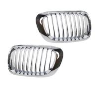 ABS Front Bumper Grille Grill Fit For BMW 3 E46 320i 328i 330i 4 Door Sedan