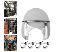 ABS Front Fork Windshield WindScreen For Honda Kawasaki Harley Suzuki Yamaha SMO