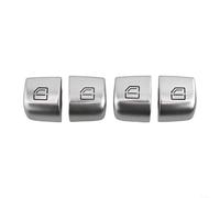 ABS Glass Lift Repair Kit for per mercedes GLC X253 per c300 C63 | Direct replacement, fits C-Class W205, restores function, chrome accent, 4-piece set