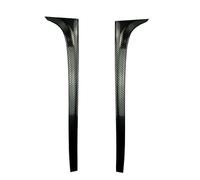 Abs Gloss Black Car Rear Window Spoiler For Vw For Golf 7 Mk7 Gtd R 2014-2018 Side Wing Trim Stickers Spoiler Posteriori Alettone(Look in carbonio)
