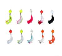 ABS Hard Lure 37mm per la progettazione di vibrazione per Smelt ABS Hard | Materiale ABS, per imitare la forma del delfino, movimento naturale delle prede, induce scioperi, piccoli predatori