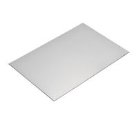 ABS Incisione Doppio Colore Foglio 7,9x11,8 pollici Nero/Argento,Confezione da 3