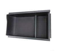 ABS Lower Storage Box Mat for per hyundai Ioniq 6 Black ABS Lower | Precise fit for 2023-2025 models, maximizes lower console space, keeps items secure while driving