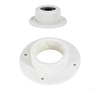 ABS Marine Cable Threading Hole Protector 49mm Bianco - Barca Transom Sterzo Fili Boot Per Sartiame Cavo Boot Installazione Motore Protector Cover Dimensioni 7.3x4.9cm