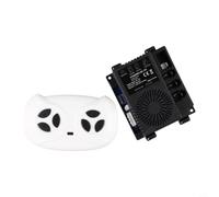 ABS Metallo RC Ricevitore Interruttore 12V per Bambini Auto | Segnale stabile 2.4G, supporto tensione 12V, facile per corrispondenza di frequenza, include telecomando e ricevitore