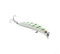 ABS Minnow Lure 11cm Noise Bead Streamlined Casting | Corpo in ABS leggero, facile da lanciare, perline interne per il rumore, forma aerodinamica, uso in acqua dolce e salata