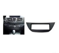 ABS nero 1 DIN autoradio autoradio pannello stereo Dash Kit Trim per Renault per Laguna III per DVD e CD Audio System