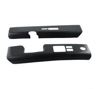 ABS Plastic Window Button Trim for per nissan 350Z 06-08 ABS | per Perfect fit for per z33, carbon fiber look, protects switches, easy peel-and-stick install, 2006-2008 models
