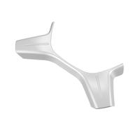 ABS Plastica Argento Tono Interno Sterzo Volante Rivestimento Rivestimento