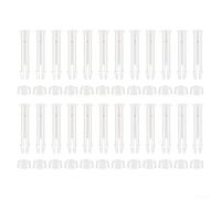 ABS Pool Joint Pins 5cm White Replacement Set | Robust ABS material, wear resistant, long-lasting, 5cm size, white color set