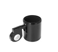 ABS REGOLABILE ABS Coppa di moto Montaggio del manubrio da 22 mm a 32 mm Compatibile con modelli universali per la strada per la strada per tournée per bottiglie(Black)
