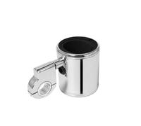 ABS REGOLABILE ABS Coppa di moto Montaggio del manubrio da 22 mm a 32 mm Compatibile con modelli universali per la strada per la strada per tournée per bottiglie(Chrome)