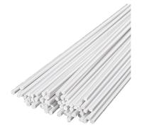 ABS Round Solid Rod Length 500Mm Diameter 3-10Mm, White Styrene Plastic Bar Suitable for DIY Sand Table Model, 5mm (20pcs)(Diameter 3mm (60pcs))