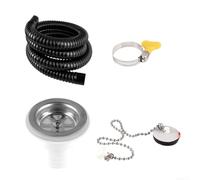 ABS RV Sink Drain Assembly With Right Angle Configuration For Efficient Water Flow In Travel Trailers And Campers