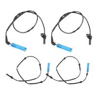 ABS Sensore velocità Compatibile Con X3 E83 ALS441 5S10563 0265007622 34523405906 34523405907 Sensore Velocità Ruota ABS Anteriore Posteriore Sinistro Destro Auto(A Set)