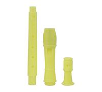 ABS Soprano Descant 8 Fori Stile Tedesco C Chiave con Diteggiatura Tabella di Pulizia Stick per Bambini Principianti