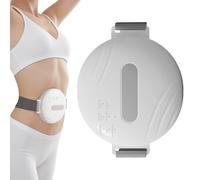 Abs Trainer Muscle Stimulator, Belt For Central And Lateral Abdominal Electro Stimulation, Electric Cordless Abdominal Stimulator With Heat | Belly Massager For Digestion Relieves Discomfort
