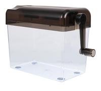 ABS Trituratore Manuale A6 Mini da Tavolo per Documenti | Compatto e Leggero, Protezione Secondaria dei Fogli, Stile Semplice e Pulito, Uso in Ufficio e Casa