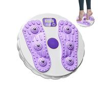 Abs Twist Board - Disco girevole per vita da 28 cm, piattaforma digitale, superficie di agopressione del piede, allenamento del tronco, esercizio di equilibrio per dimagrire, allenamento per braccia