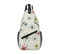 Absctract - Borsa a tracolla con motivo geometrico spaziale, borsa a tracolla, tracolla in vita, unisex