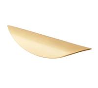 ABSDWIF Maniglie for mobili in rame e oro, pomelli for cassetti, maniglie da cucina nere, for porte dell'armadio, for a mezzaluna, ferramenta for(Gold 96mm)