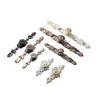 ABSDWIF Maniglie for porte in bronzo Maniglia for armadietto Maniglie for armadi antichi Pomelli for cassetti for guardaroba Hardware for mobili in lega di zinco(2017-Small-RB)