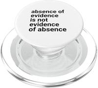 Absence of Evidence Scientific Method and Religious Design PopSockets PopGrip per MagSafe
