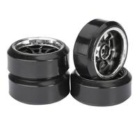 Absima 2510045 Ruote complete 1:10 Auto stradale Drifter C 9 raggi Nero - Crom