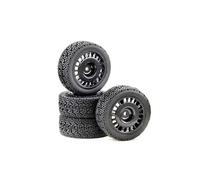 Absima 2510061 1:10 Rally Rally Winded Ruote complete Nero 4 pz.