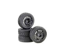 Absima 2510061 1:10 Rally Rally Winded Ruote complete Nero 4 pz.