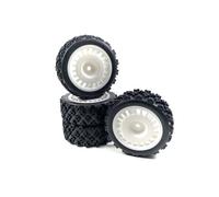 Absima 2510062 1:10 Rally Rally Block Ruote complete Nero 4 pz.