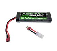 Batteria NiMh Absima 5100 mAh 7.2V Greenhorn Line Tamiya + Adattatore Deans