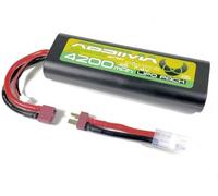 ABSIMA #4130015 BATTERIA RICARICABILE 4200 mHa 2S 7,4V LIPO CASE ARROTONDATO