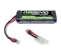 Absima 4200021 Batteria ricaricabile NiMh 7.2 V 3000 mAh Softcase Tamiya